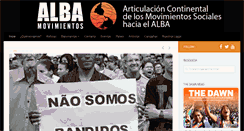 Desktop Screenshot of albamovimientos.org
